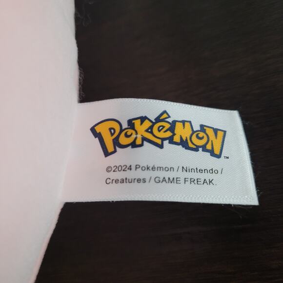 Pokémon Clefairy Plush Soft Pink Fairy‑Type Pokémon Collectible 10″ Toy Gift - Picture 4 of 8